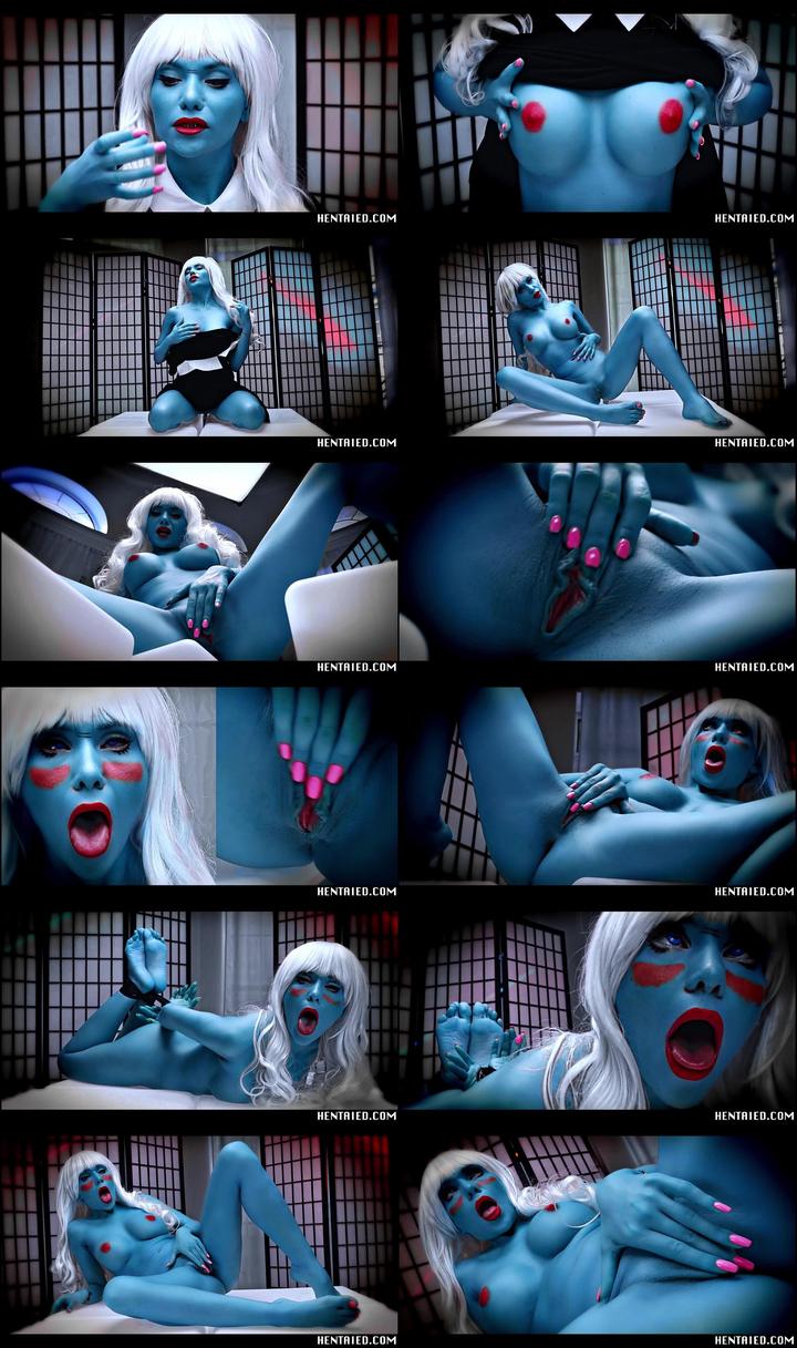 Hentaied JOI Blue Alien Red Pussy HD MP4 ManyVids