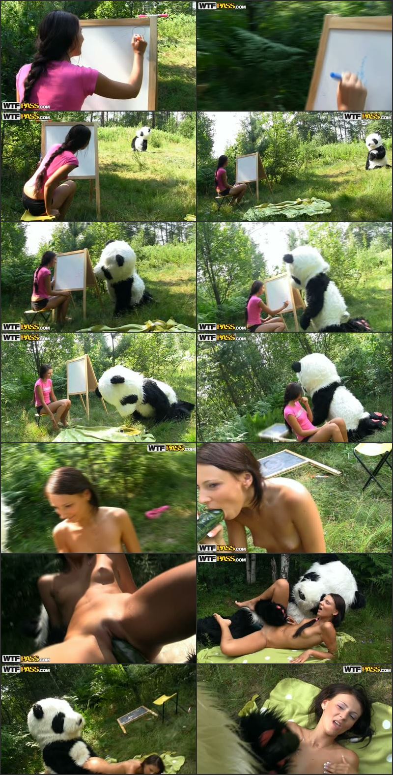 Panda Fuck - Hot strapon fucking in the woods - HD/MP4 » Reality ...