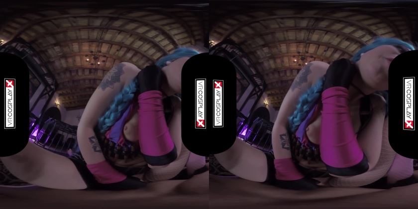 LOL Jinx XXX Parody VR Cosplay X Gear VR HQ