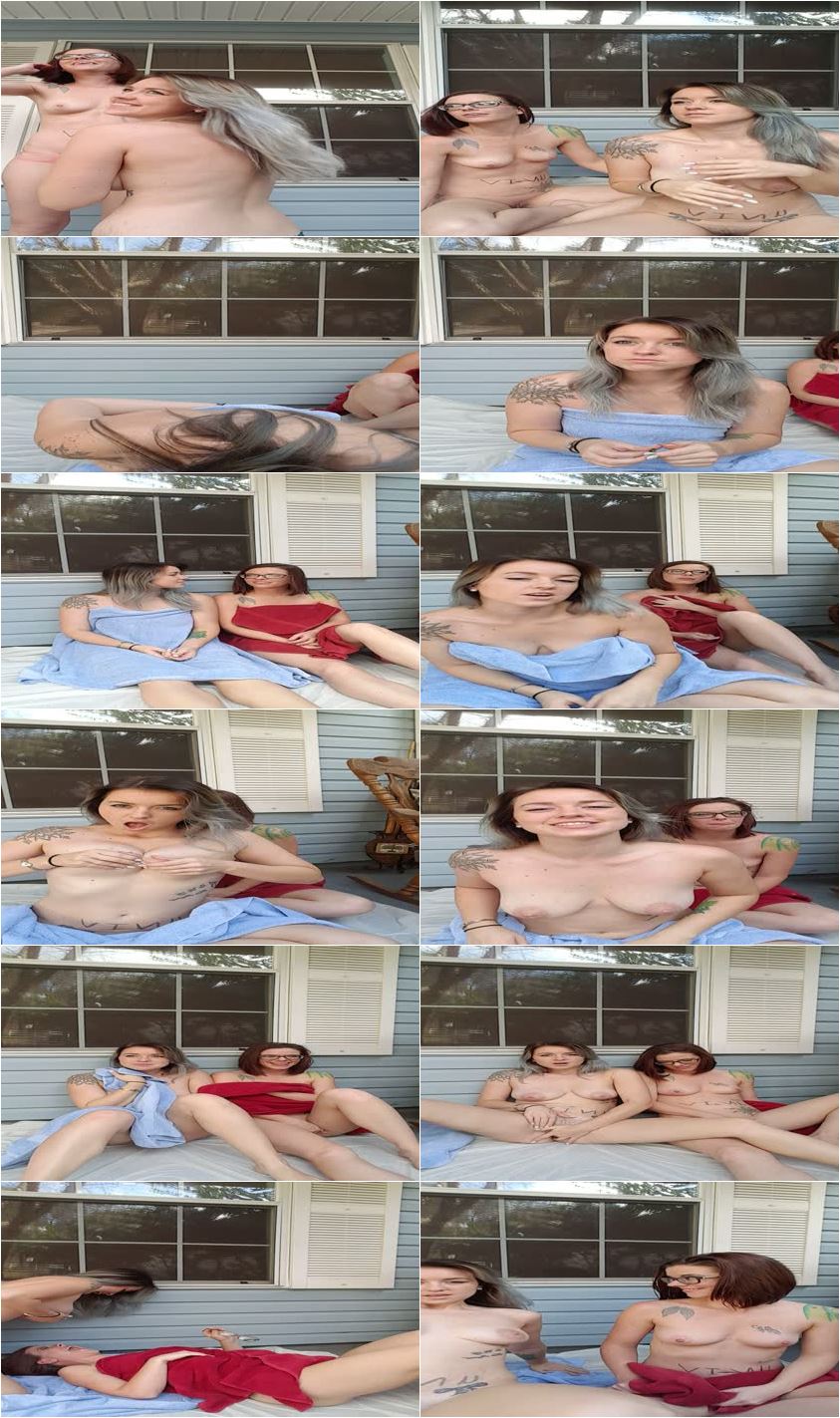 Screenlist shesleah - Custom PUBLIC Neighborhood Milking & Cum - Full HD/MP4