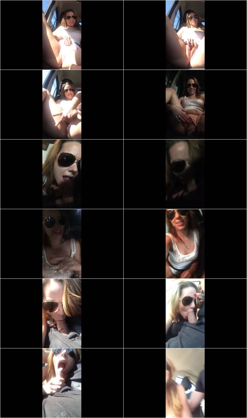 Screenlist YoursTruly - Public Uber driver blowjob - Full HD/MKV