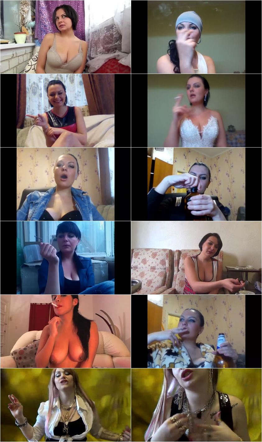 Screenlist KateRoss - Smoking compilation part1 - HD/MP4