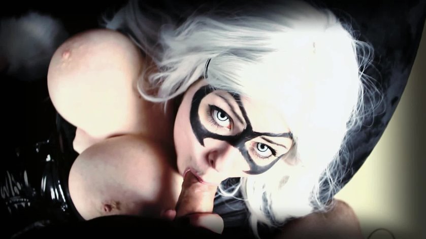 Black cat gets fucked in the ass Minademonic Black Cat Blowjob And Tittyfucking Full Hd Mp4