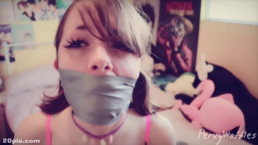 PervyWaffles Brat Gets Taped And Gagged Full HDMP4